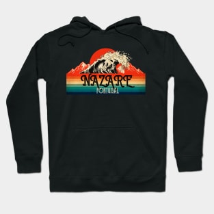 Nazare Portugal Big Wave Hoodie